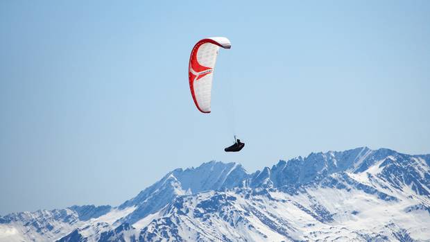 Parachuters jumping above helicopters among terrifying flying reports. Photo / Getty Images