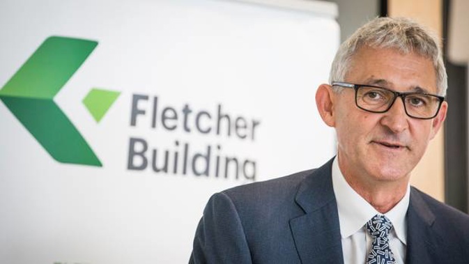 Fletcher Building chief executive Ross Taylor. Photo / Greg Bowker