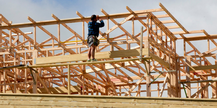 The Kiwibuild skills shortage would allow 30,000 overseas workers to our shores to help build the 100,000 homes promised. Photo NZ Herald
