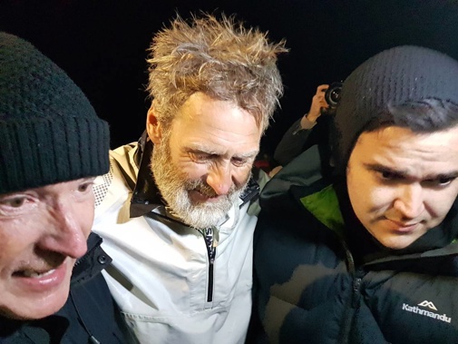 Donaldson arrived shortly before 9pm last night. (Photo / NZ Herald)