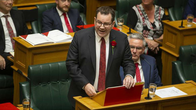 Finance Minister Grant Robertson introduced the bill to the House today. Photo / NZ Herald