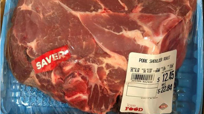 New World brand pork shoulder roast recalled due to potentially containing metal. (Photo / Star.kiwi)
