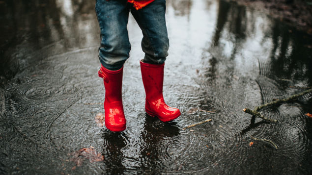 Heavy rains and winds are forecast in many areas for the start of school holidays this weekend. (Photo: Getty)
