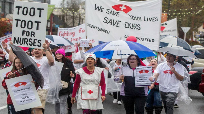 "No-one wants to jeopardise patient healthcare with a strike, but it may be the only option." Photo / NZ Herald