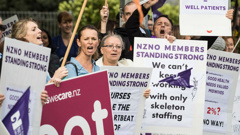 Acting PM Winston Peters on nurses' strike