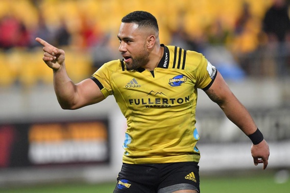 Ngani Laumape has been in strong form for the Hurricanes this season. 