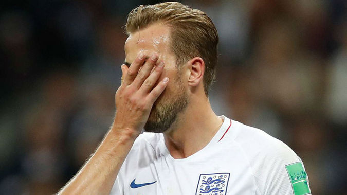 An England fan. Photo / AP