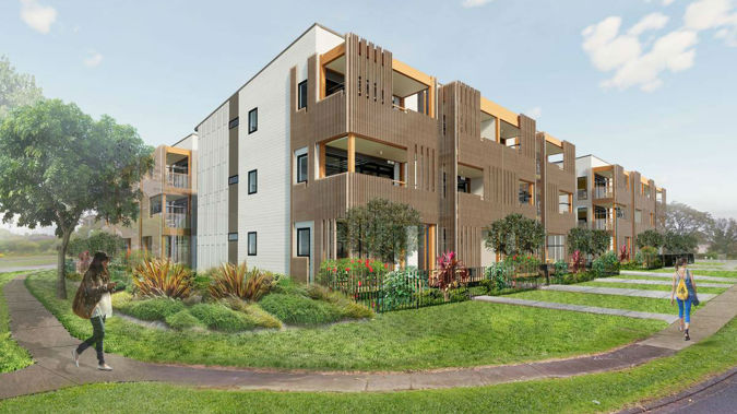 It is believed that a mix of state housing, KiwiBuild homes and private residences are earmarked for the land.