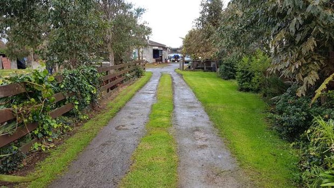 The wife of the couple walked down the driveway to close the gate before being overcome and needing an ambulance.