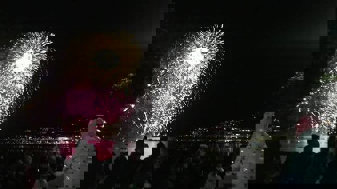 wellington s first matariki fireworks go ahead whale free