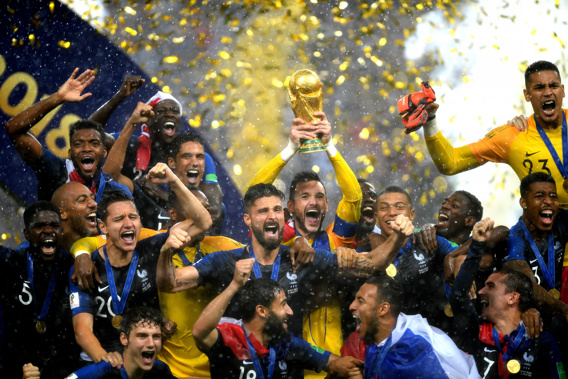 France have won the 2018 FIFA World Cup. (Photo / Getty)