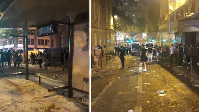 Riots have erupted in France after World Cup win. (Photo / Paul Carcenac Twitter)