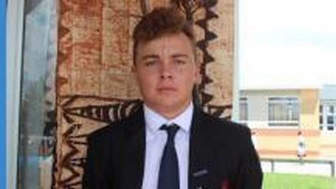 Robbie Cederwall, 17, died after a car rolled on Rothesay Bay in Auckland. Photo / Supplied