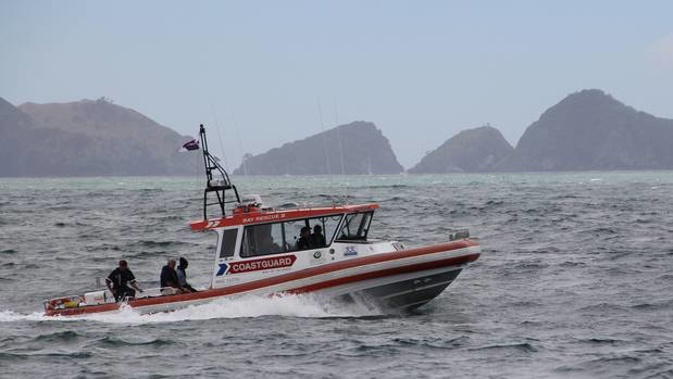 The Coastguard Bay of Islands vessel Bay Rescue II in action. Photo: Peter de Graaf