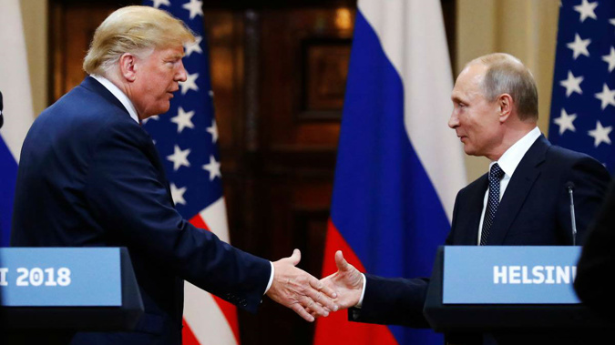 Yesterday, Donald Trump denied any Russian involvement in the 2016 election. (Photo / AP)