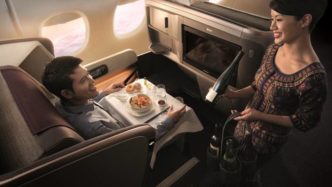 Singapore Airlines - which is continuing to expand operations in this country - is up from second spot last year. Photo \ NZ Herald