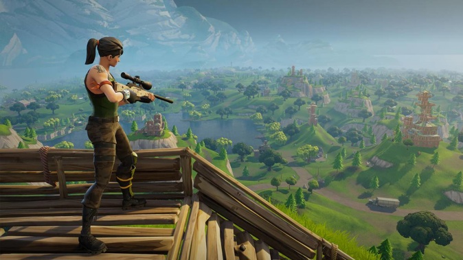 Fortnite is a multi-player apocalyptic survival video game which pits players against 99 others in a fight for survival on an island.