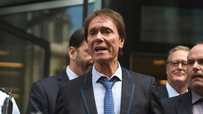 Singer Cliff Richard speaks to the media after winning his High Court privacy battle against the BBC. (Photo / AP)