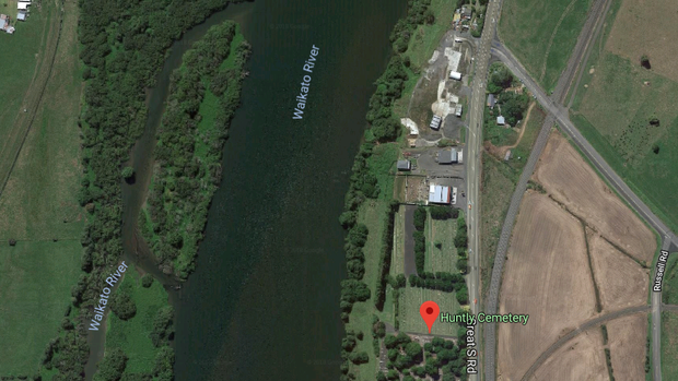 Police are working to identify a man whose body was discovered by a fisherman in the Waikato River this morning. Photo / Google