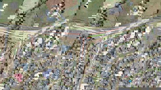 A proposed signal junction for the Thomas Rd and Gordonton Rd intersection. Photo / Hamilton City Council