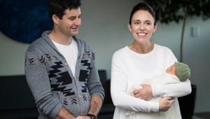 PM Jacinda Ardern's plans to juggle motherhood and her job have been questioned by an Australian author. Photo / Jason Oxenham