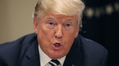 Donald Trump was accused of treason against the United States after he sided with Vladimir Putin in regard to Russian tampering in the 2016 US election. (Photo / Getty)