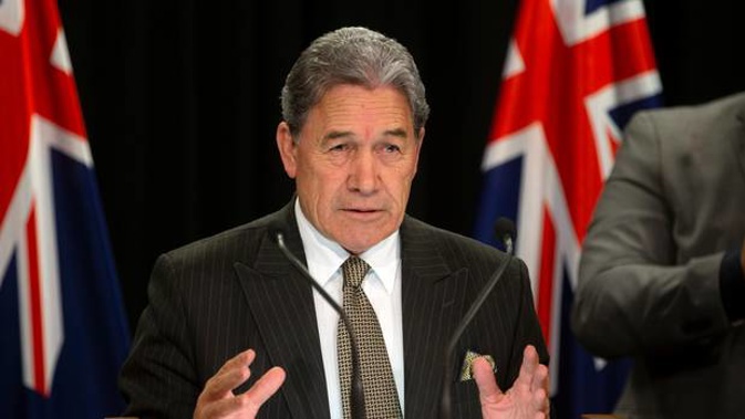 Acting Prime Minister Winston Peters says New Zealand does contribute to policing the region. Photo / Mark Mitchell