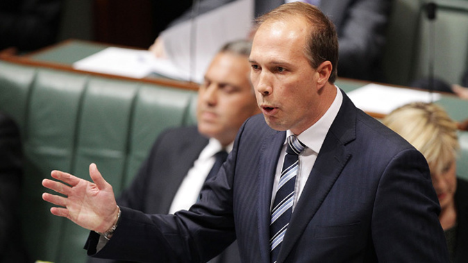 Australia's home affairs minister Peter Dutton. (Photo: Getty Images)