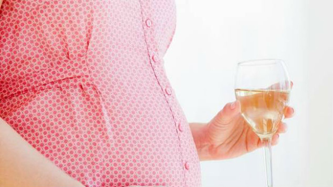 Twenty-three percent of women who took part in the 'Growing Up in New Zealand' study continued to drink in their first trimester. (Photo / Getty Images)