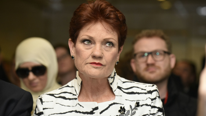 The controversial Australian politician has been invited to speak here in November. (Photo / Getty)