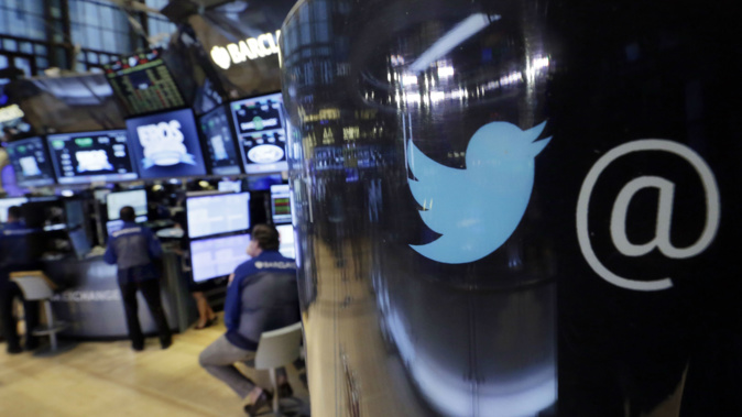 Twitter is the latest company to take a big hit on the stock exchange. (Photo / AP)
