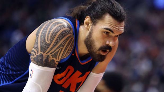Steven Adams who now plays for Oklahoma City Thunder did not find school easy, according to an early teacher Cara Hurihanganui. Photo / Getty