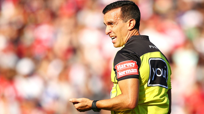 Referee Matt Cecchin. Photo \ Getty Images