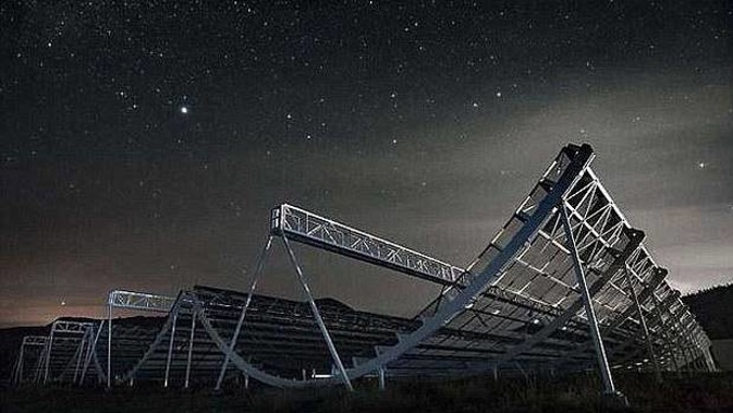 The CHIME telescope picked up a low frequency fast radio burst (FRB), the first it has ever recorded. (Photo / File)