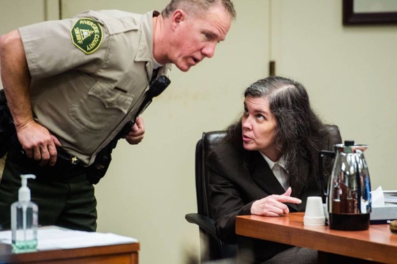 Louise Turpin appears during a preliminary hearing in Riverside Superior Court. (Photo /AP)