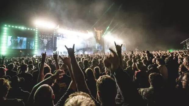 Police found the pensioner at the 29th edition of Wacken Open Air