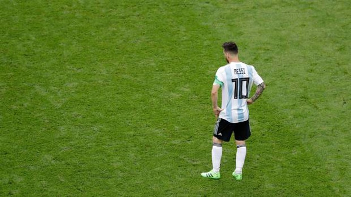 Argentina have been eliminated from the football world cup