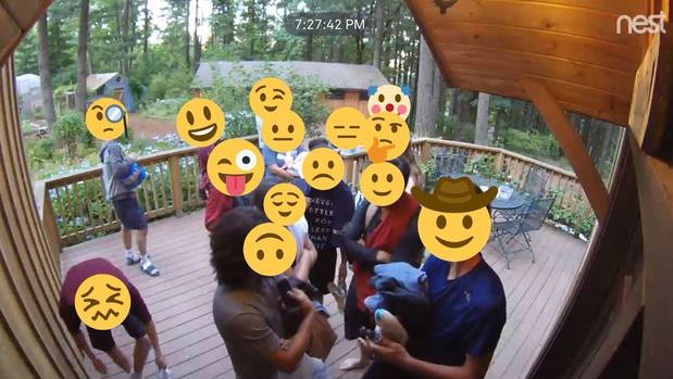 Study group: Mary counted at least 25 people turned up to her boyfriends' airbnb. Photo / Supplied
