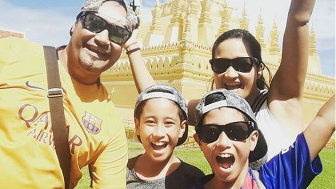 A New Zealand family who calls themselves the 'Polyasianz', decided to sell all their belongings and take on a full time travelling lifestyle. (Photo / Supplied)