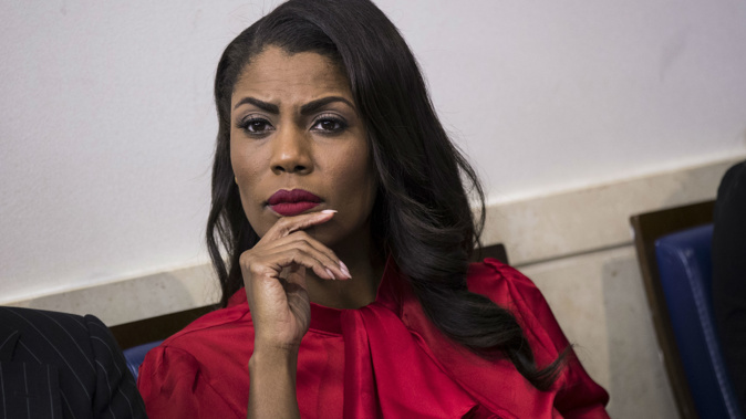Omarosa Manigault Newman rose to fame on The Apprentice, hosted by Donald Trump. (Photo / Getty)