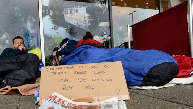 Tauranga's proposed begging ban is being discussed today. Photo \ Getty