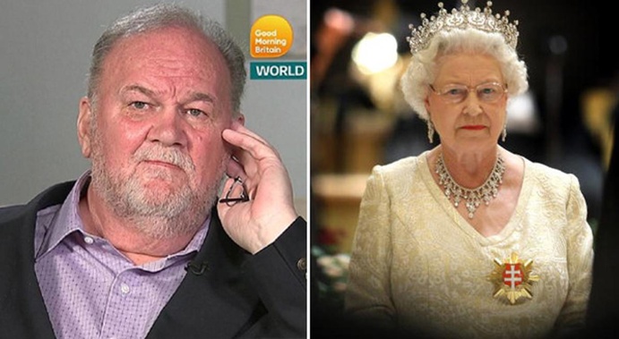 Thomas Markle's latest comments have driven another wedge between him and the royal family, according to sources. (Composite / NZ Herald)
