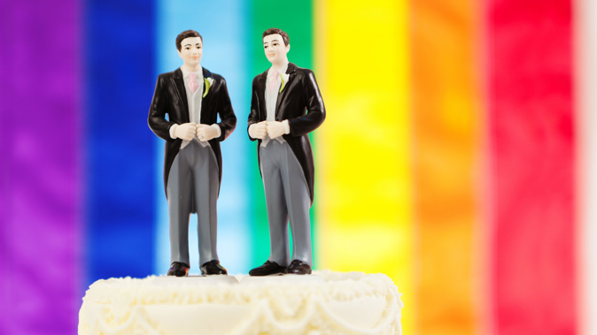 This time, the cake at the centre of the controversy was not for a wedding.  Photo / Getty Images