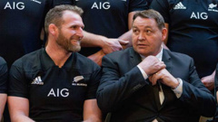 All Blacks captain Kieran Read and head coach Steve Hansen. (Photo / Getty)