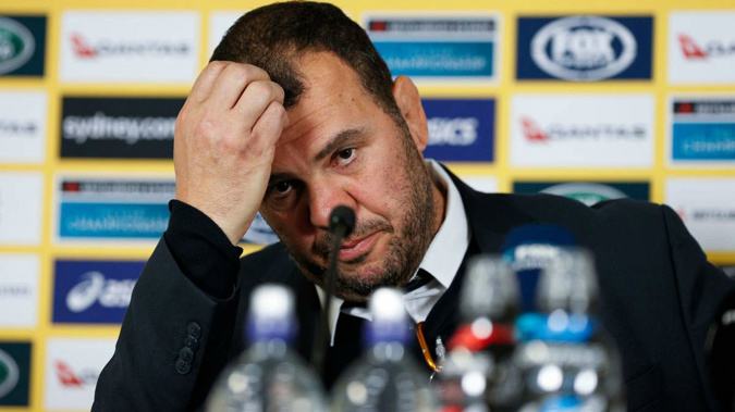 Wallabies coach Michael Cheika.