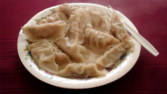 For four years, Pot Sticker Dumpling Bar has used bags with the words "dump rings" on them. Photo / Wikimedia