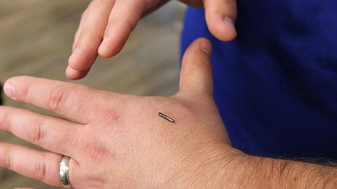 About 80 of the 250 employees at Three Square Market in River Falls have reportedly now had a microchip the size of a large grain of rice implanted in their hands.