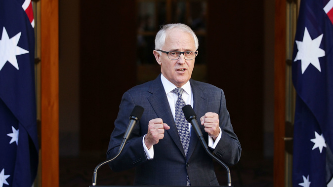 There's little doubt, by day's end Turnbull will be checking out of Kirribilli House, the Prime Minister's official residence, and into his seaside mansion at Sydney's Point Piper.  Photo \ Getty Imags