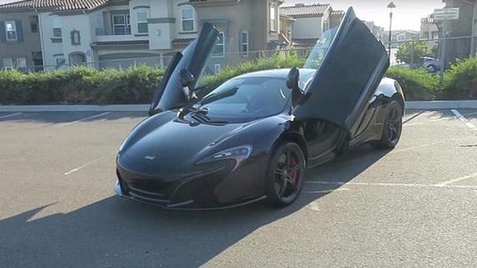 McSkillet showed off his car earlier this year in one of his YouTube videos. Photo / YouTube