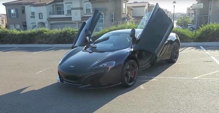 McSkillet showed off his car earlier this year in one of his YouTube videos. Photo / YouTube
